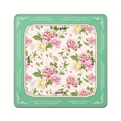 Květinový vzor Mahjong Mat